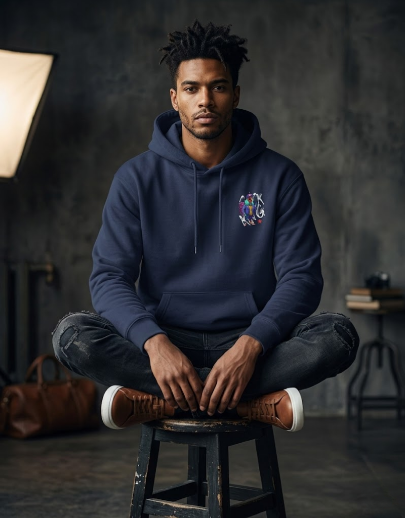 Goatkapda King men's T-shirt featuring a bold graphic design for casual wear