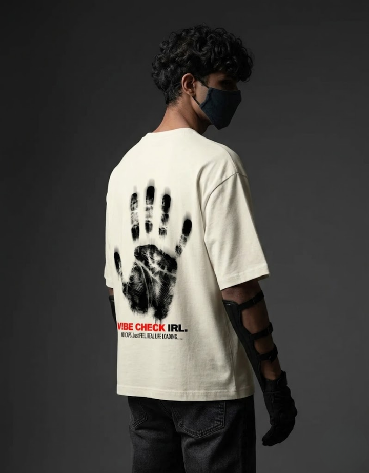 Close-up of Goatkapda Check Vibe fabric featuring a vibrant, patterned textile with a traditional check design.