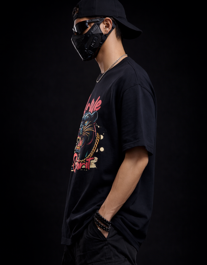 Brave Spirit by Goatkapda logo on a black background with bold white text, showcasing modern branding and clean design.