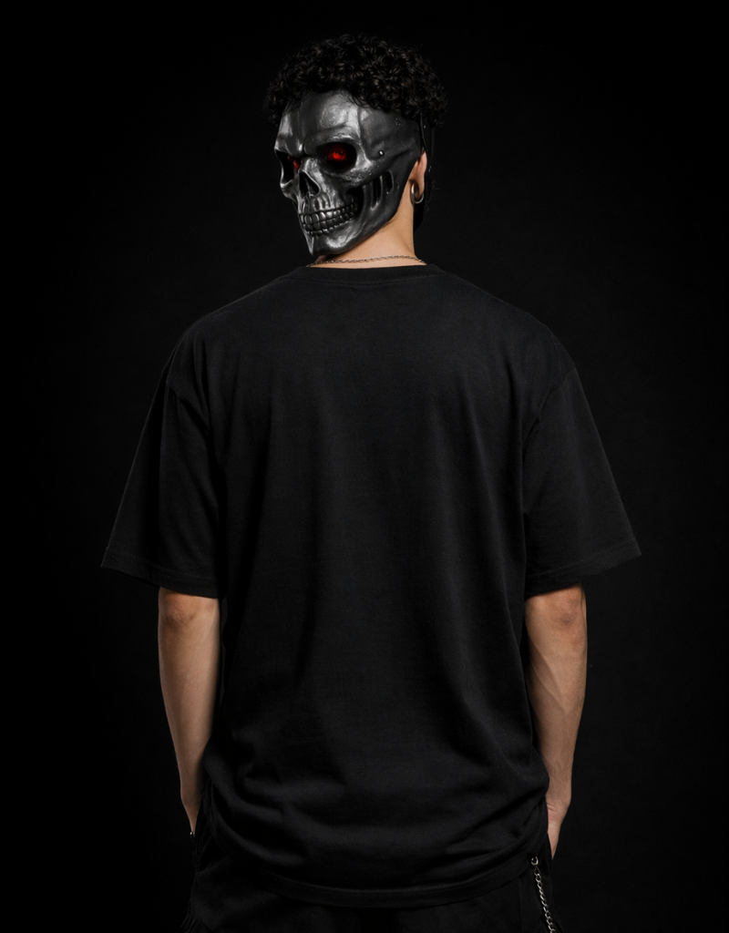 Colorful graphic T-shirt from Goatkapda's My Squad collection featuring a vibrant team-inspired design.