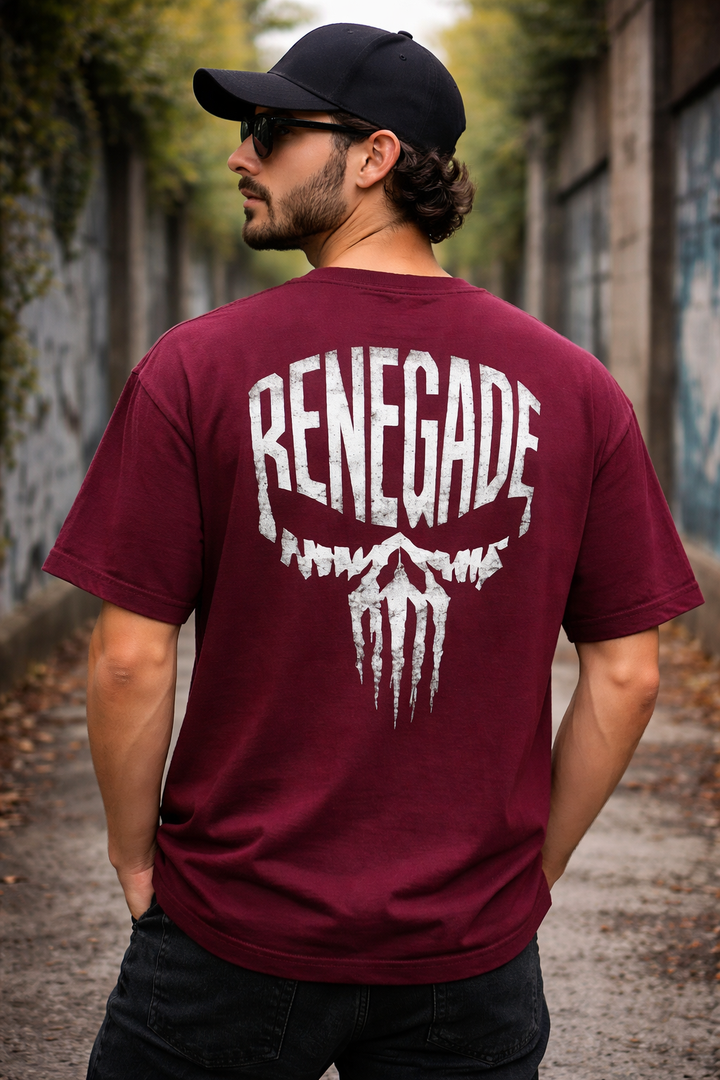 Goatkapda Renegade jacket in black with front zipper, stylish streetwear design, shown on a mannequin.