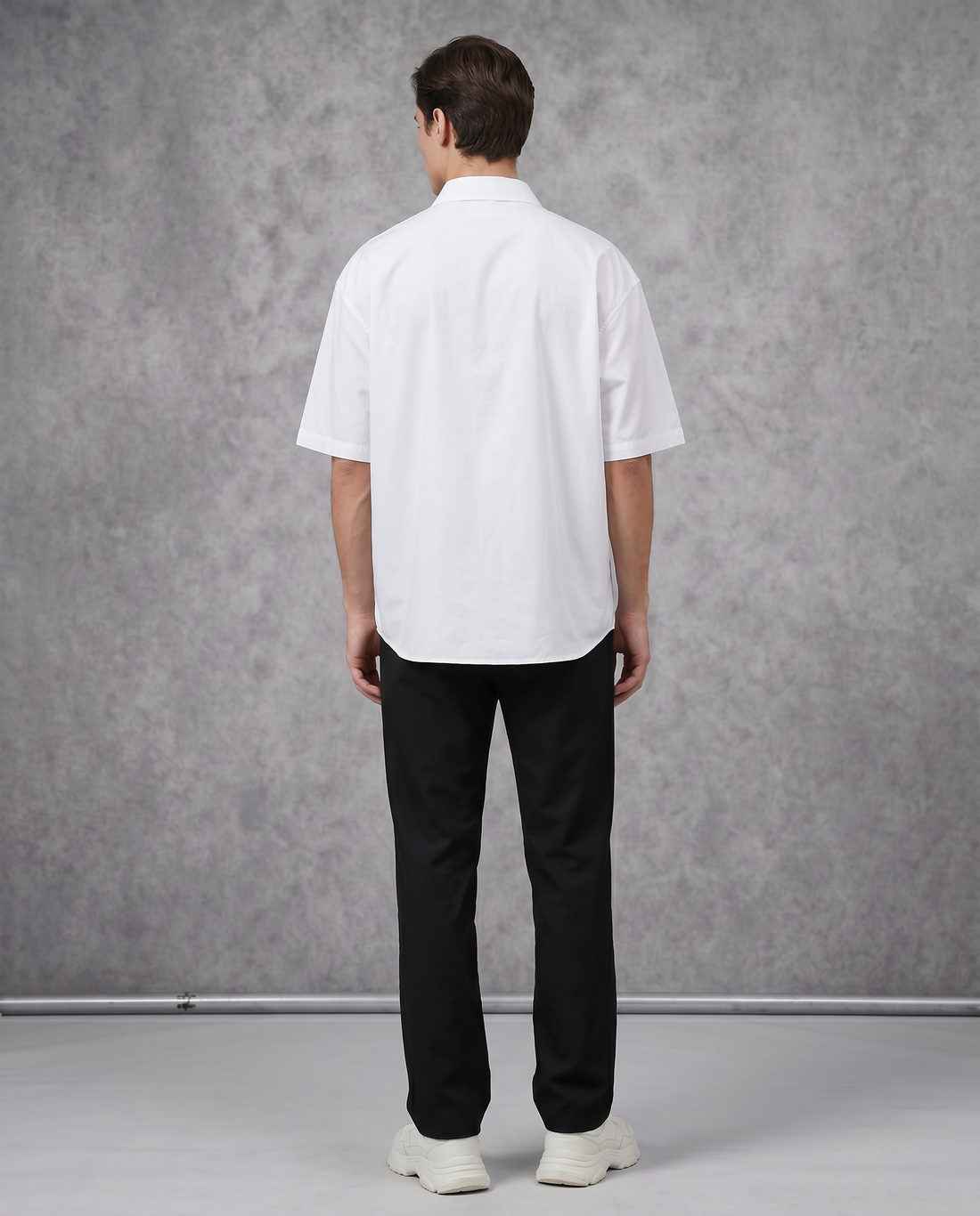 Goatkapda The Ghost, stylish men's hoodie with a minimalist ghost graphic, black fabric, and comfortable fit.