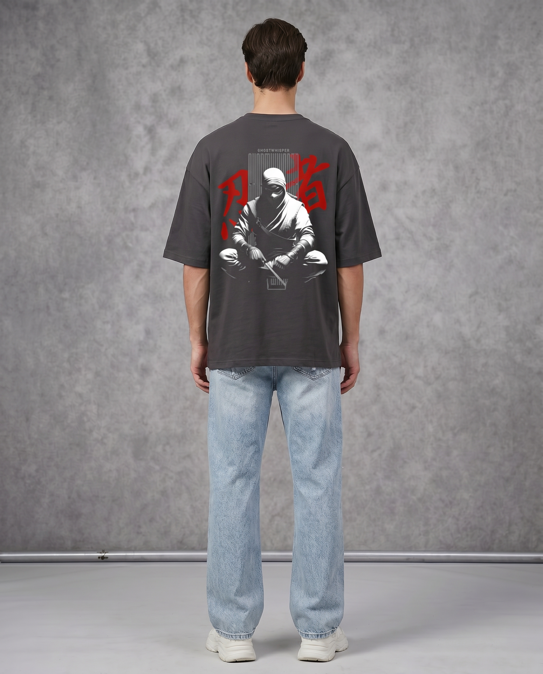 Goatkapda Ghost Whisper™ featuring a sleek, modern design with a dark ghostly figure on a reflective surface.