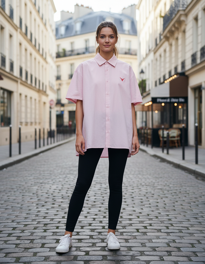 Pink Dream by Goatkapda featuring a stylish pink dress with intricate design and elegant fabric, perfect for special occasions.